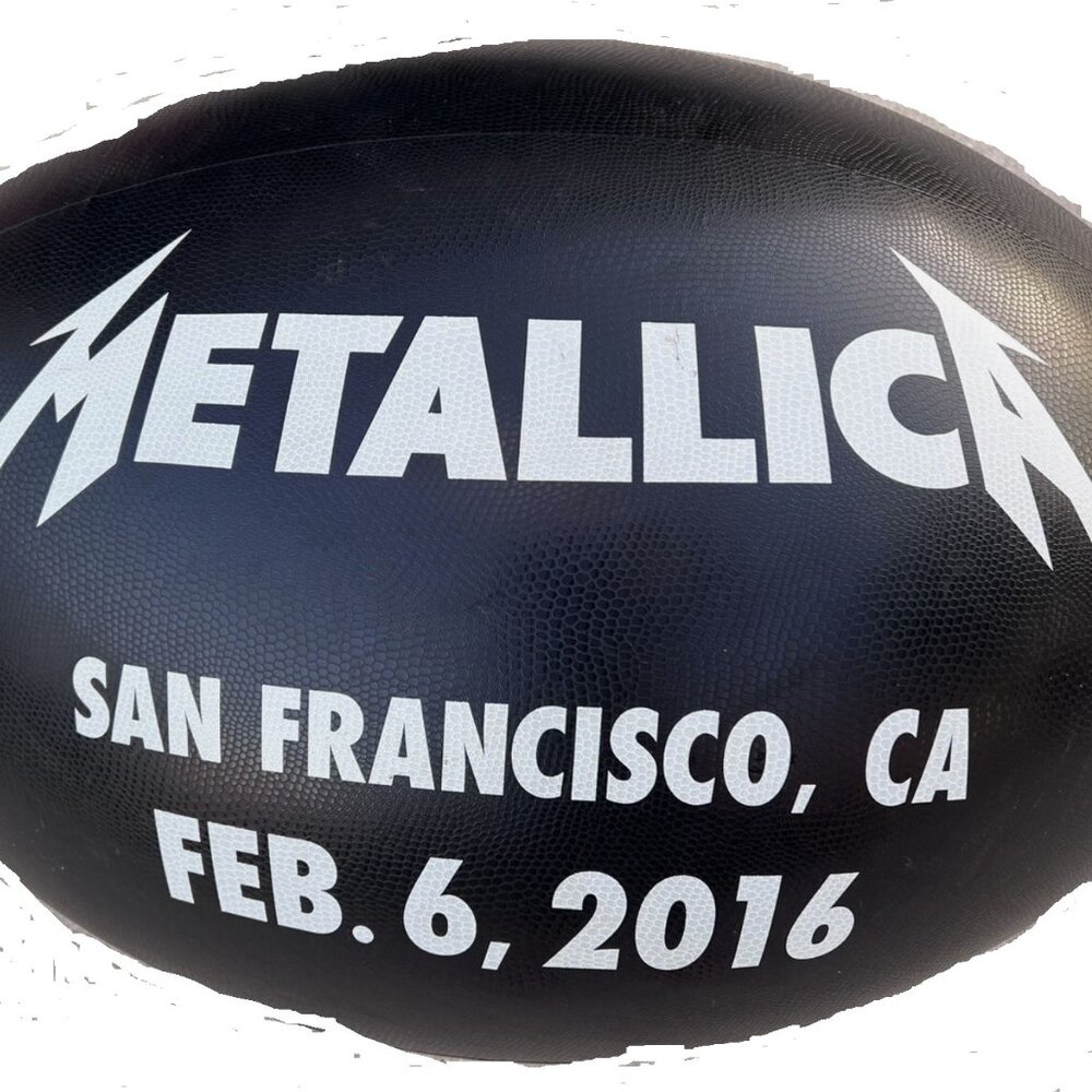 Metallica Giant Ball from "The Night Before" Super Bowl 50 concert